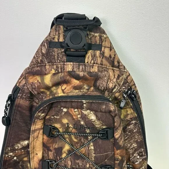 L.L Bean Mossy Oak Break Up Turkey Soft Shell Camo Hunting Backpack